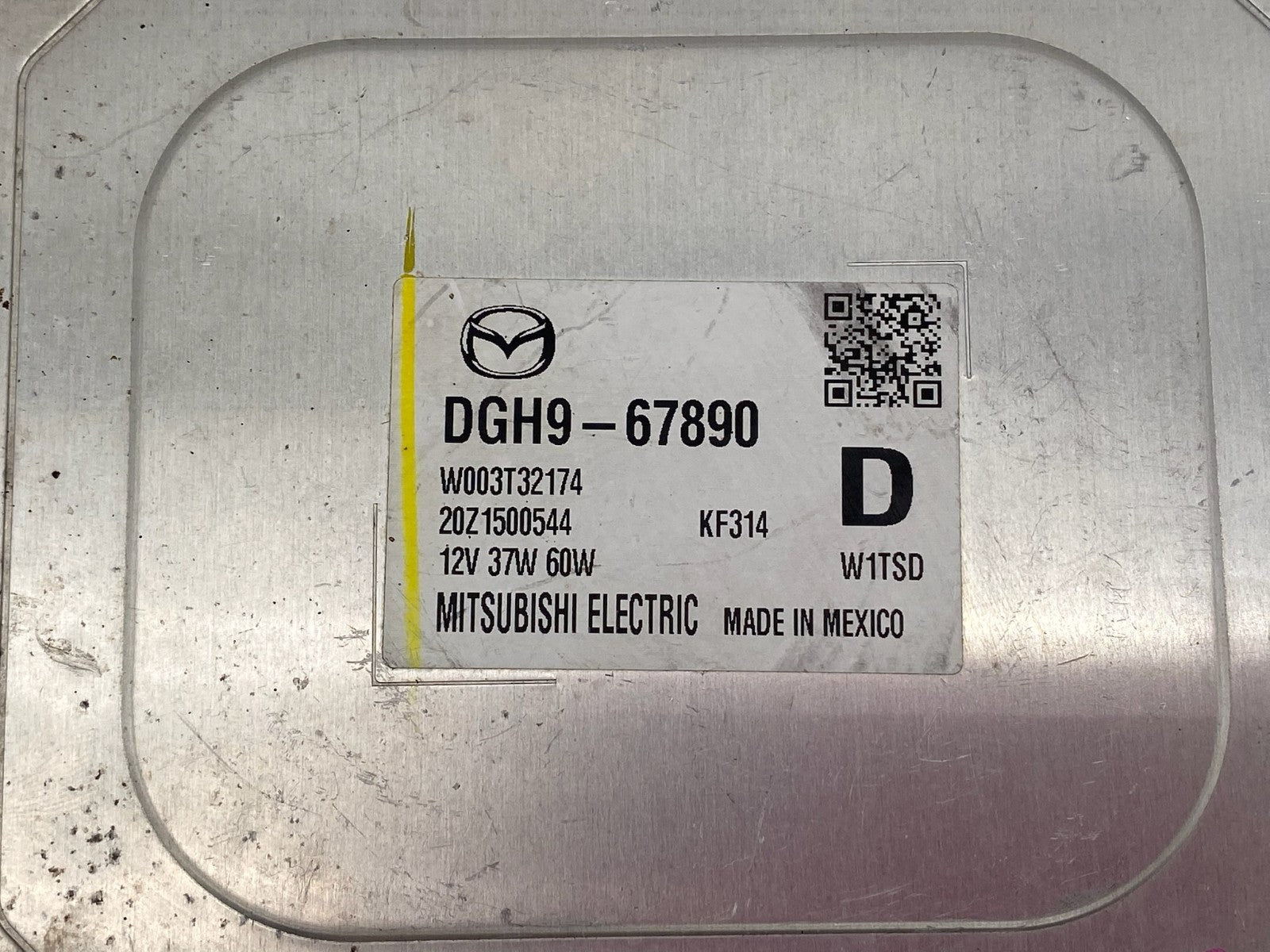 2020 2021 2022 Mazda CX-30 LED Headlight Ballast Control Module DGH9-67890 OEM