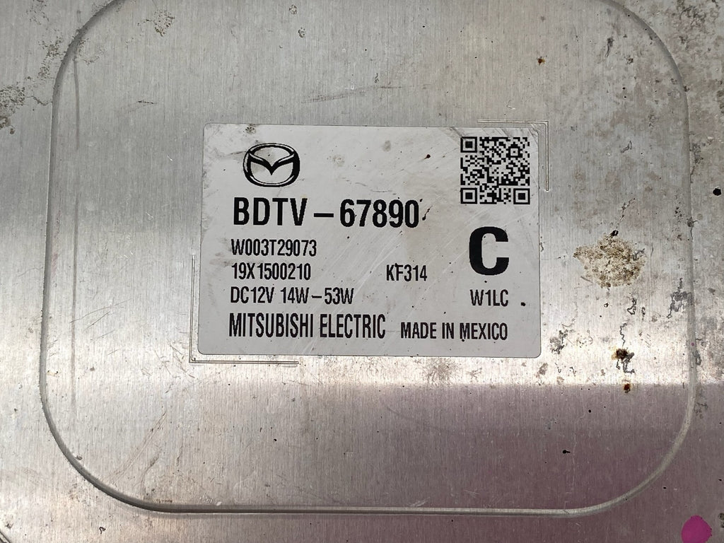 OEM 2019 2020 2021 2022 Mazda 3 LED Headlight Control Module Ballast BDTV-67890