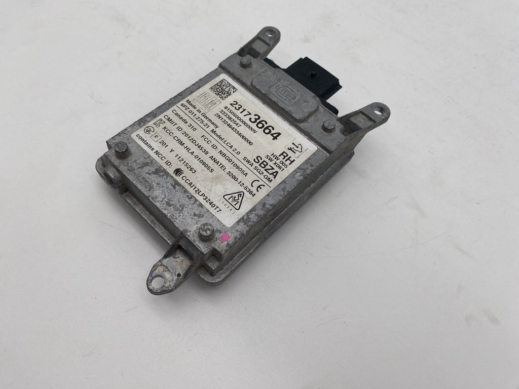 2014-2016 CHEVROLET MALIBU PASSENGER RIGHT REAR BLIND SPOT MODULE 23173664 OEM