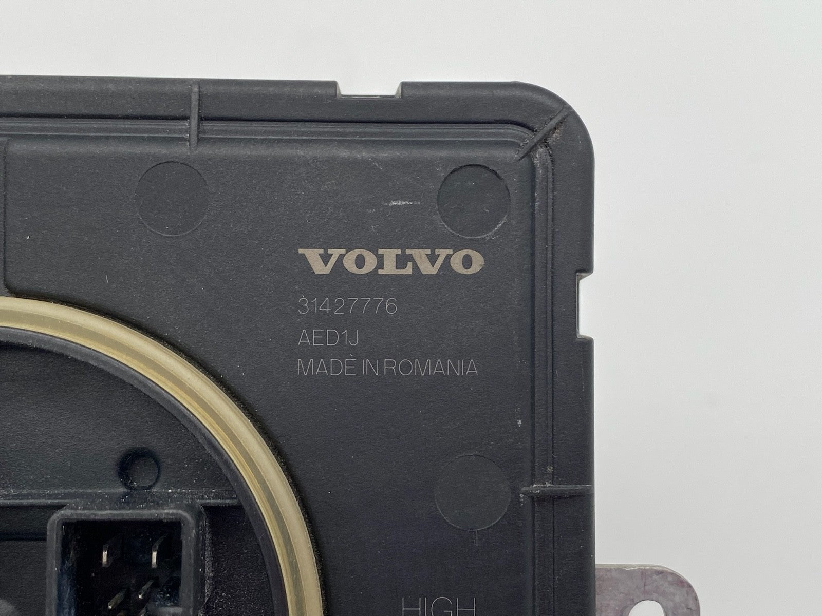 2019-2021 VOLVO S60 RH PASSENGER FRONT LED HEADLIGHT BALLAST MODULE OEM 31427776
