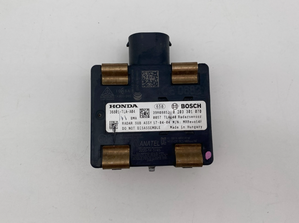 2017-2019  HONDA CR-V CRUISE CONTROL DISTANCE RADAR SENSOR OEM 36801-TLA-A04