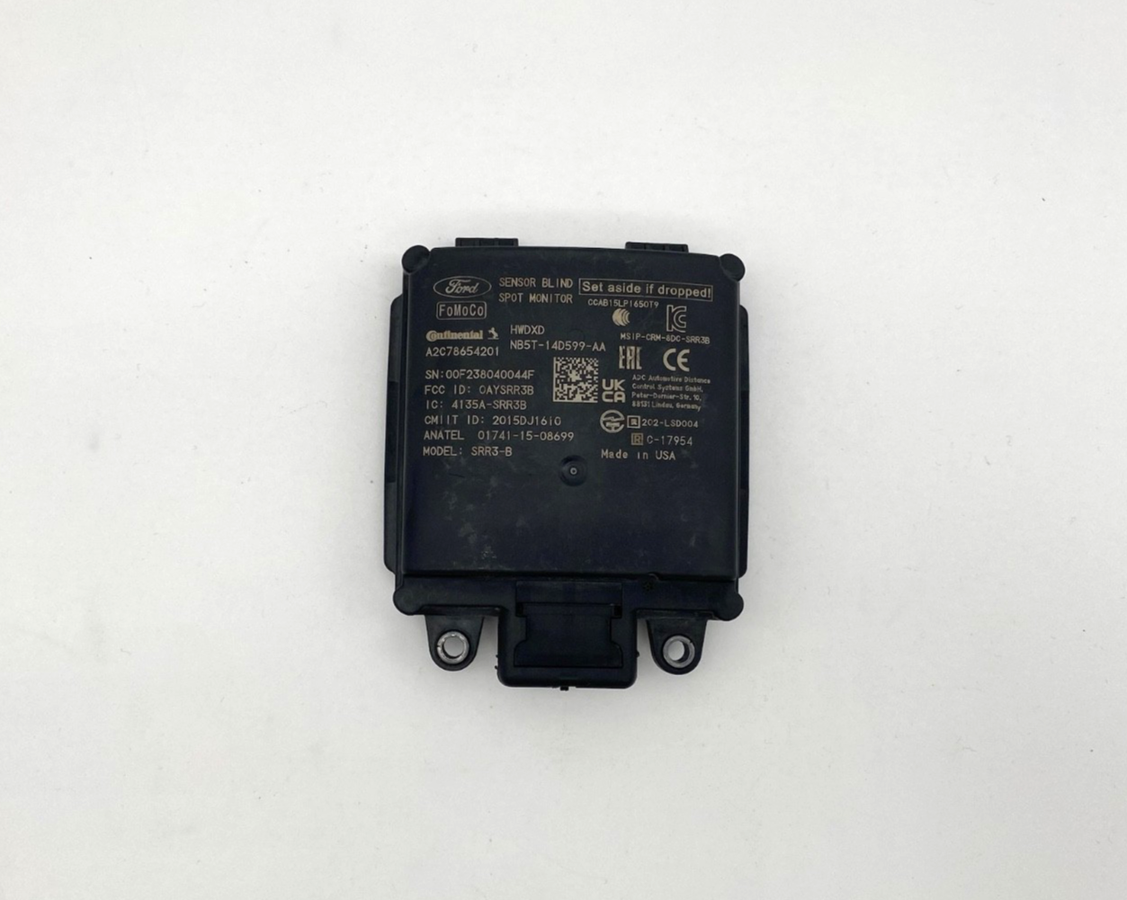 2020 2021 2022 2023 FORD EXPLORER BLIND SPOT ALERT SENSOR RADAR NB5T-14D599-AA