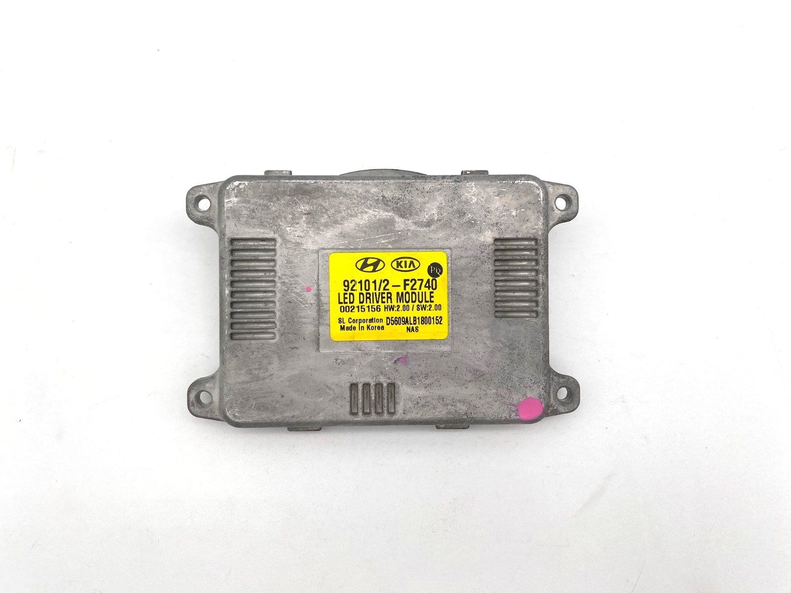2019 2020 Hyundai Elantra LED Headlight Ballast Control Module OEM 92101/2-F2740