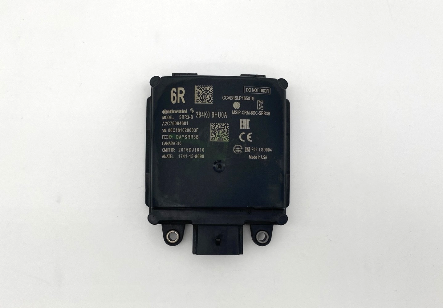 2017-2020 NISSAN MAXIMA BLIND SPOT RADAR SENSOR RH PASSENGER OEM 284K0-9HU0A