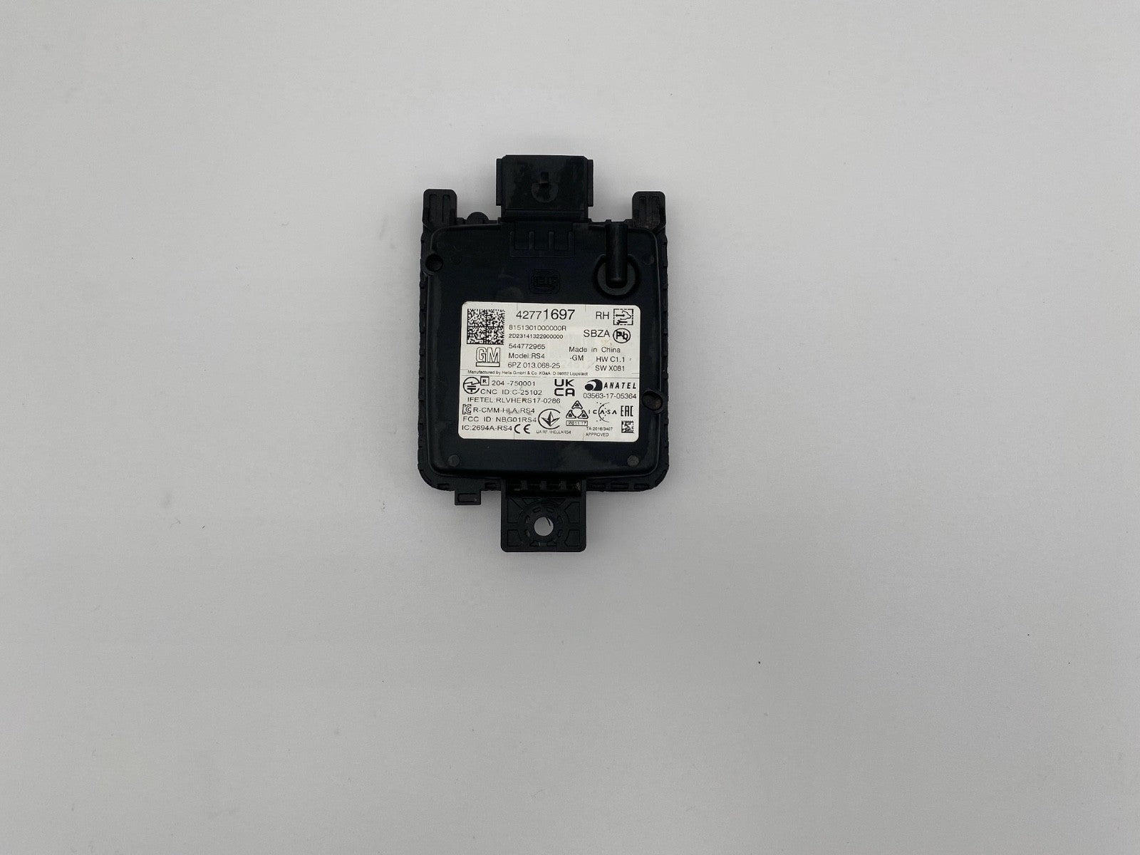2024 Chevrolet Trax Passenger Rear Blind Spot Radar Module Sensor RH 42771697