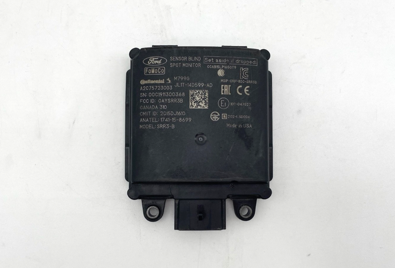 2018 - 2021 FORD EXPEDITION REAR LEFT BLIND SPOT RADAR SENSOR OEM JL1T-14D599-AD