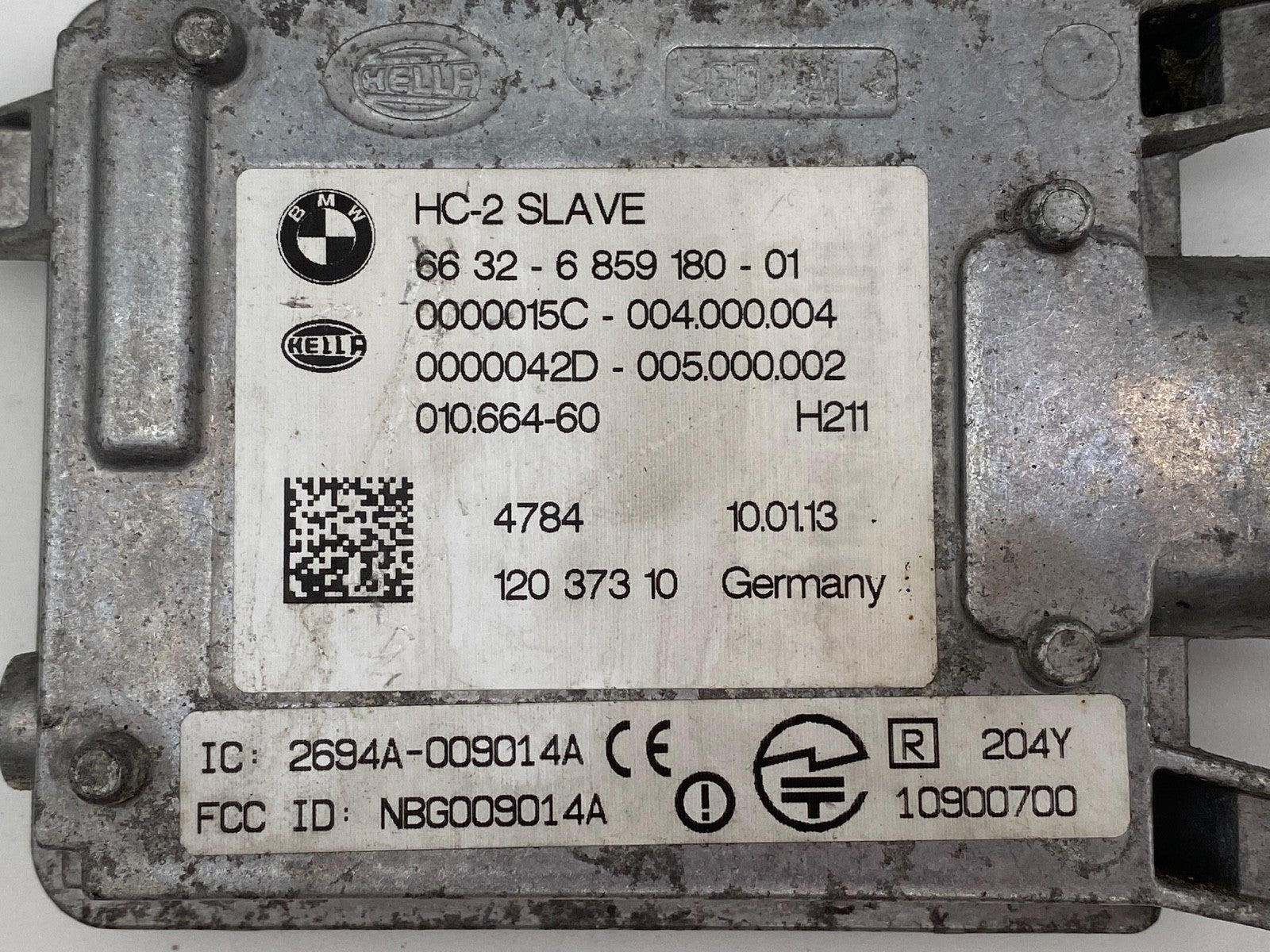 2011-2019 BMW 5 6 7 SERIES LH BLIND SPOT RADAR SENSOR MODULE OEM 66 32 6 859 180