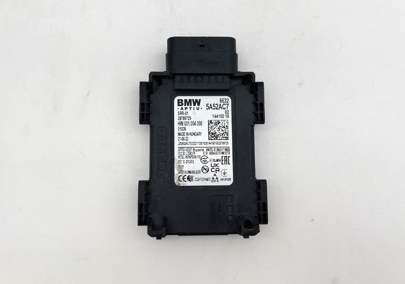 2018-2024 BMW X3 330i 430i 530i FRONT ADAPTIV CRUISE RADAR SENSOR 6632 5A52AC7