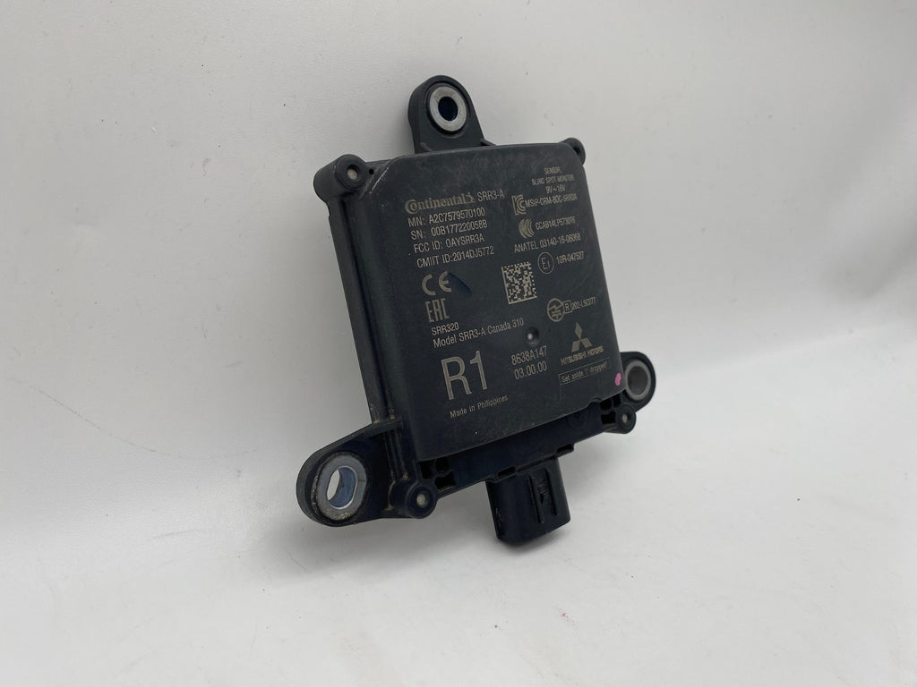 2019 MITSUBISHI OUTLANDER REAR BLIND SPOT MONITORING RADAR MODULE OEM 8638A147