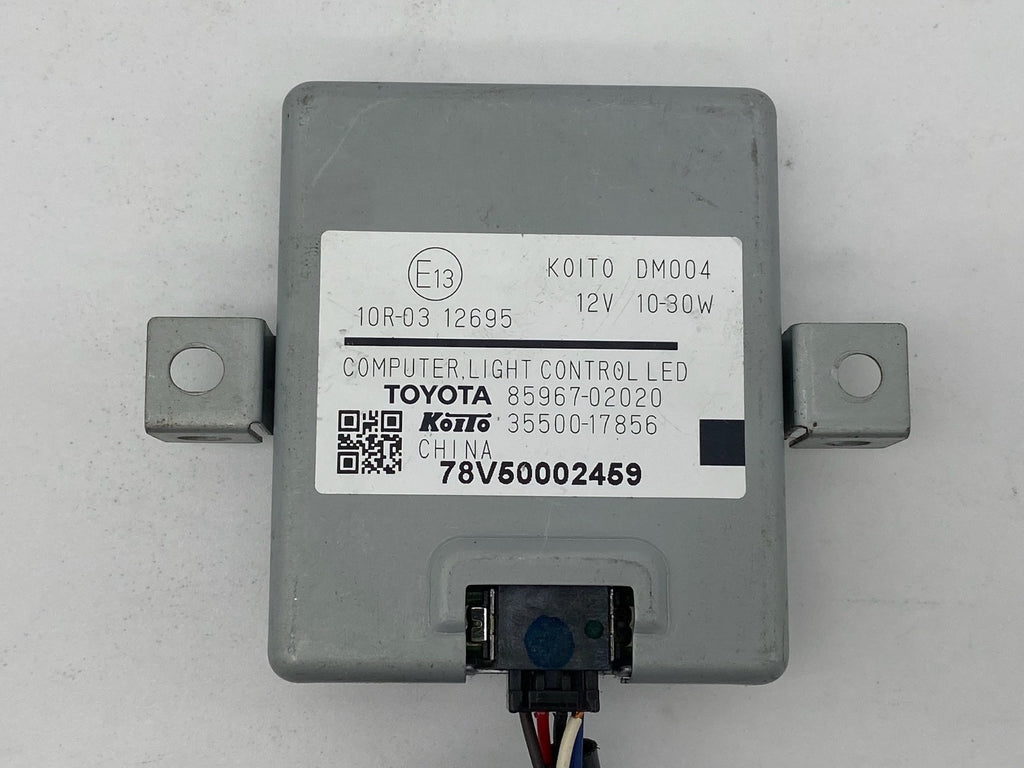2014 2019 Toyota Corolla LED Headlight Ballast Module Wiring OEM 85967-02020