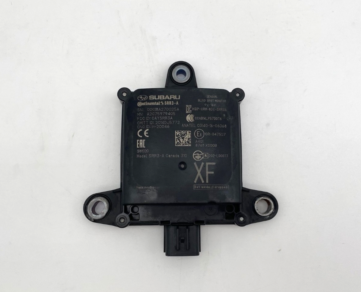 2017 2018 2019 Subaru Impreza Ascent Blind Spot Side Radar Sensor 87611XC00B