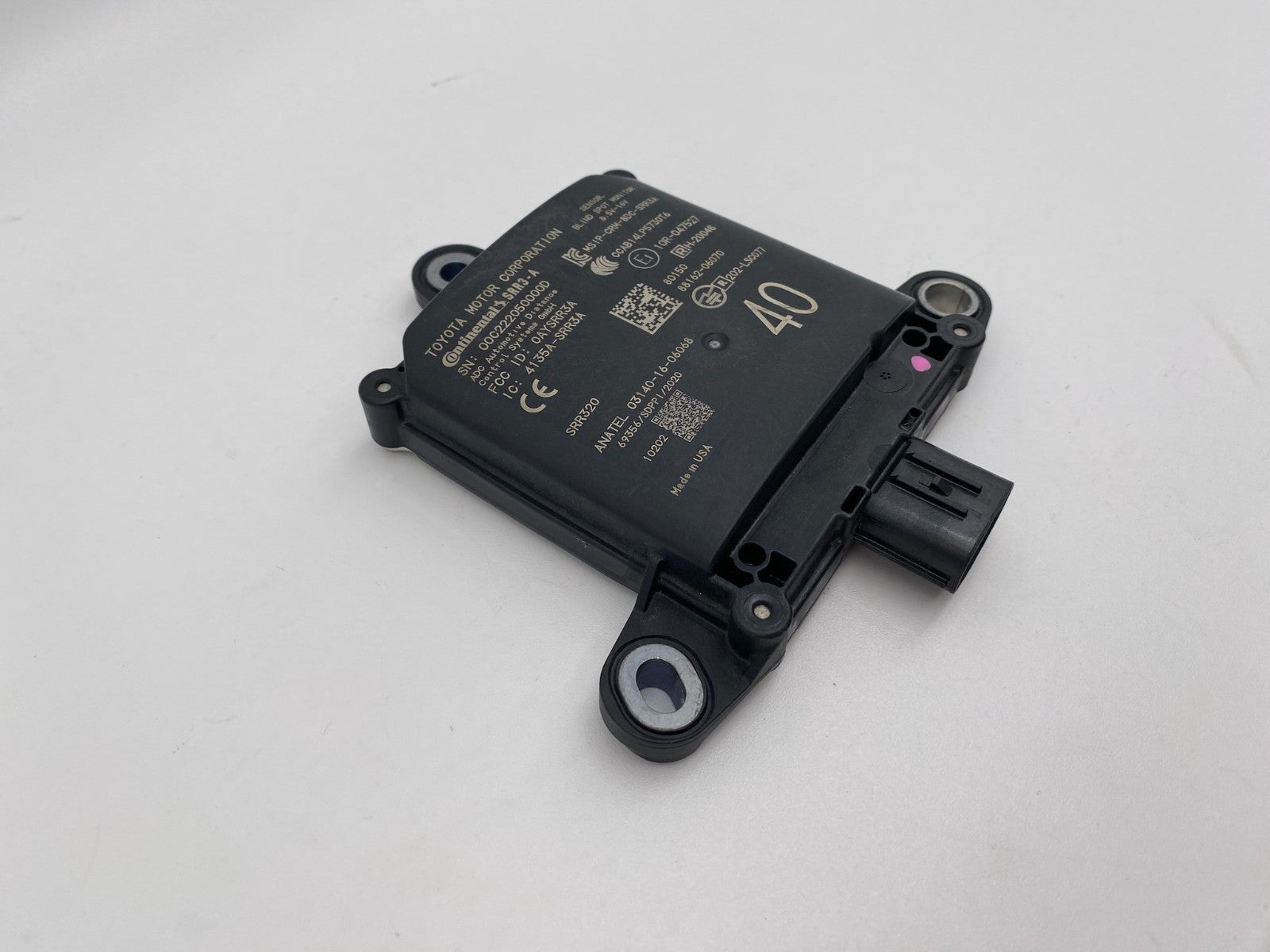2020-2024 LEXUS ES250 ES350 BLIND SPOT MONITOR SENSOR MODULE OEM 88162-06070