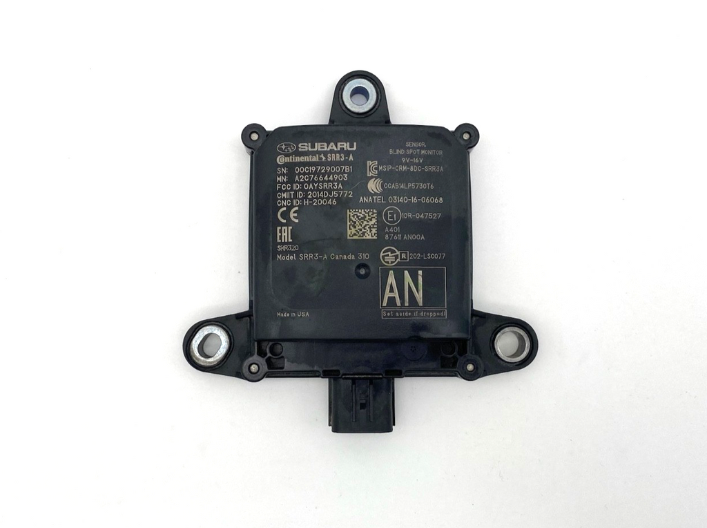 2019-2023 Subaru Impreza Rear Passenger Blind Spot Monitor Radar OEM 87611AN00A