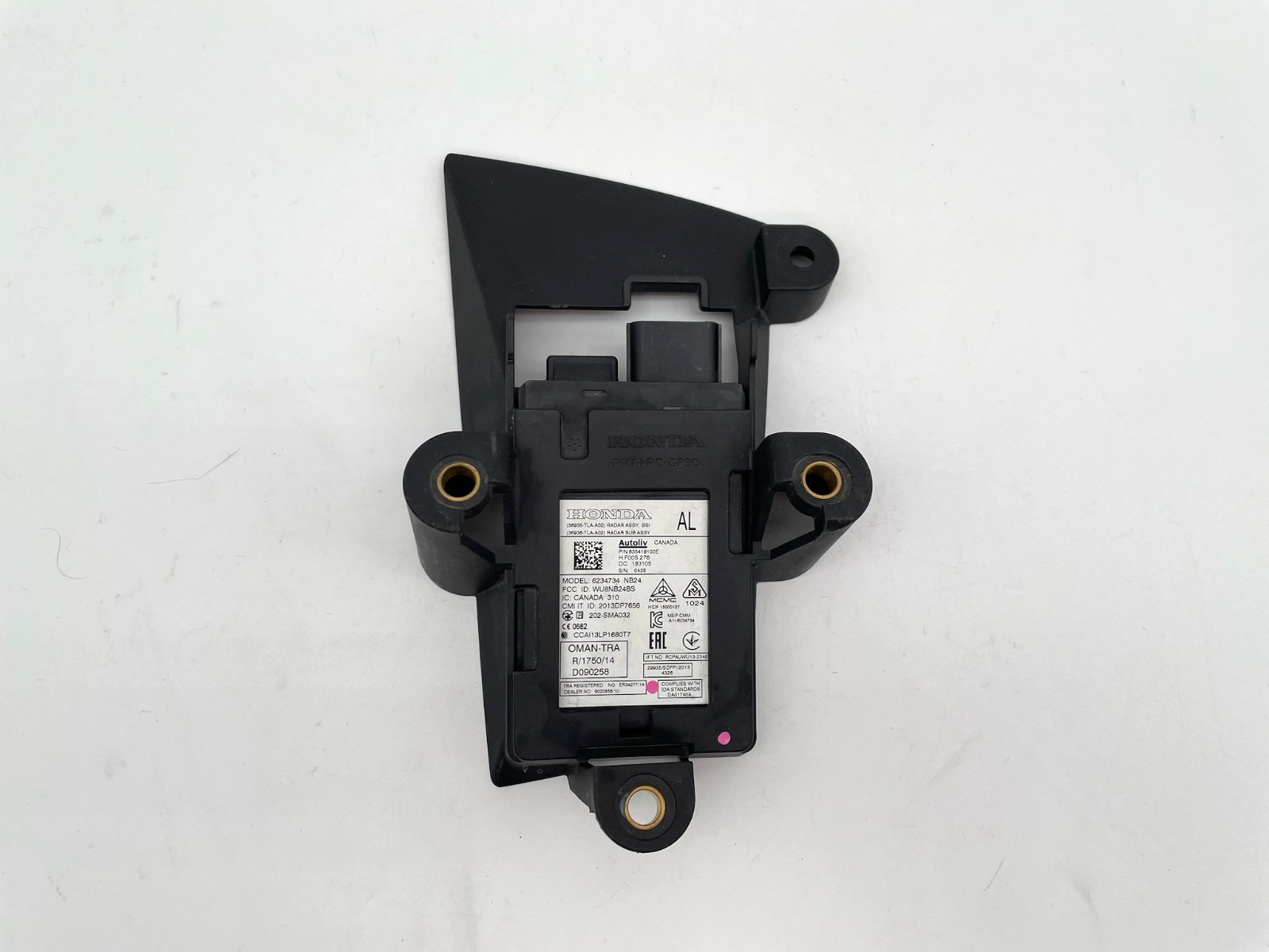 2017-2022 HONDA CR-V REAR LEFT BLIND SPOT RADAR CONTROL SENSOR OEM 36935-TLA-A02