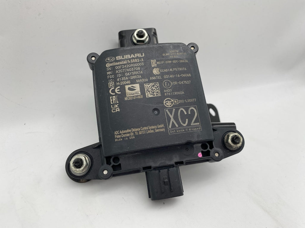 2024-2026 Subaru Ascent Passenger Rear Blind Spot Sensor Radar RH OEM 87611XC02A