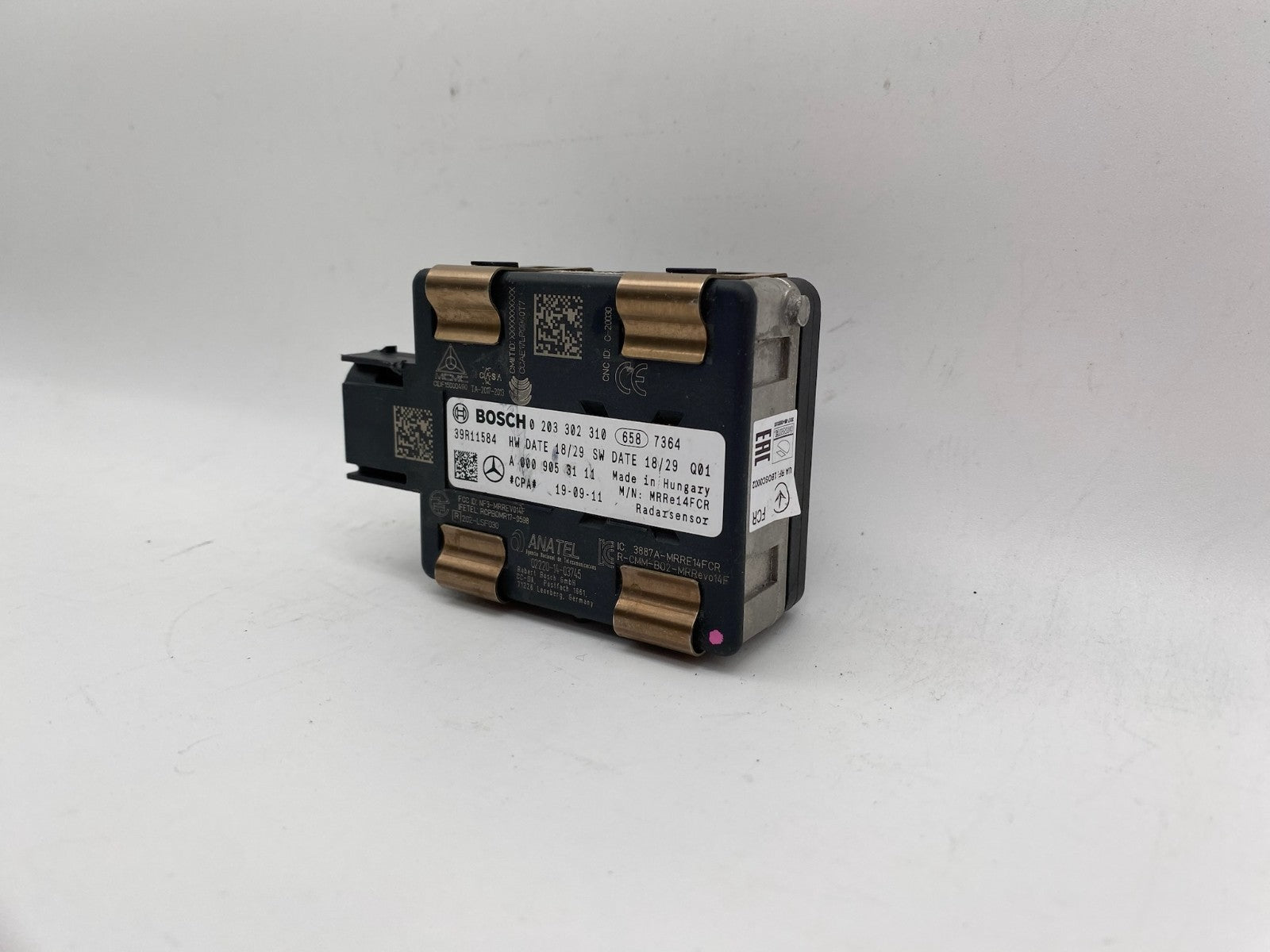 2019-2023 MERCEDES BENZ C300 FRONT CRUISE DISTANCE RADAR SENSOR A 000 905 31 11