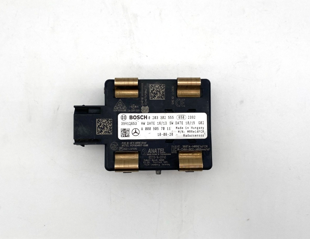 19-23 Mercedes C CLASS W205 C205 Front Distance Sensor Radar Module A0009057011