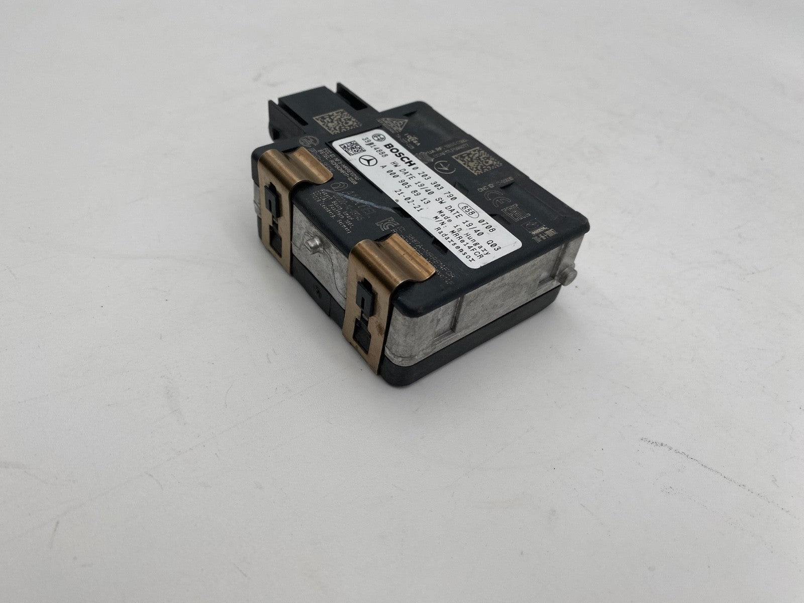 2019-2026 MERCEDES A220 FRONT CRUISE CONTROL RADAR DISTANCE SENSOR A0009058913