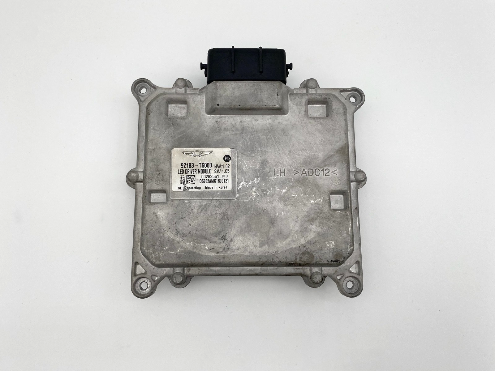 2021-2024 GENESIS GV80 LH HEADLIGHT LAMP BALLAST LED CONTROL MODULE 92183-T6000