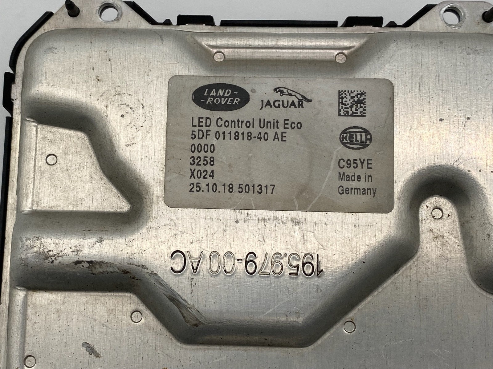 2016-2019 Land Rover Jaguar LED Headlight Control Module Ballast 5DF01181840AE