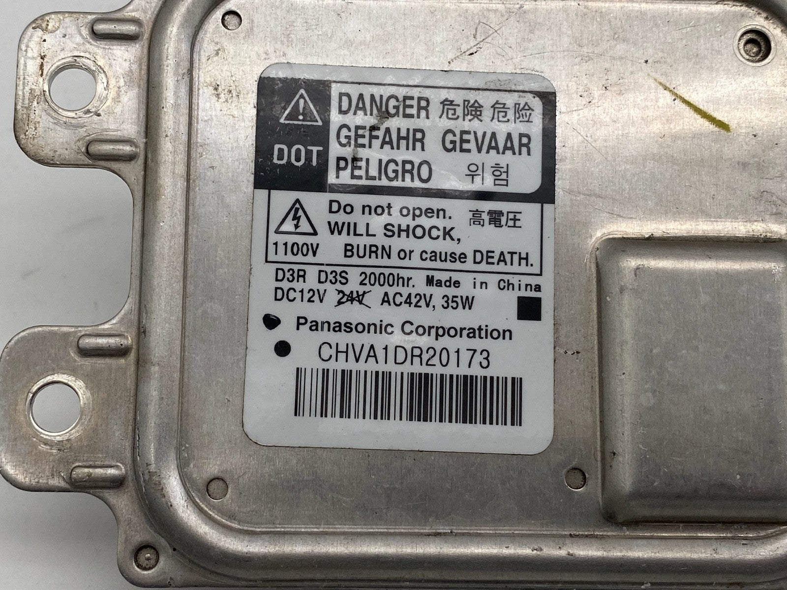 2015-2020 Dodge Challenger Headlight Xenon HID Ballast & Wire OEM CHVA1DR20173