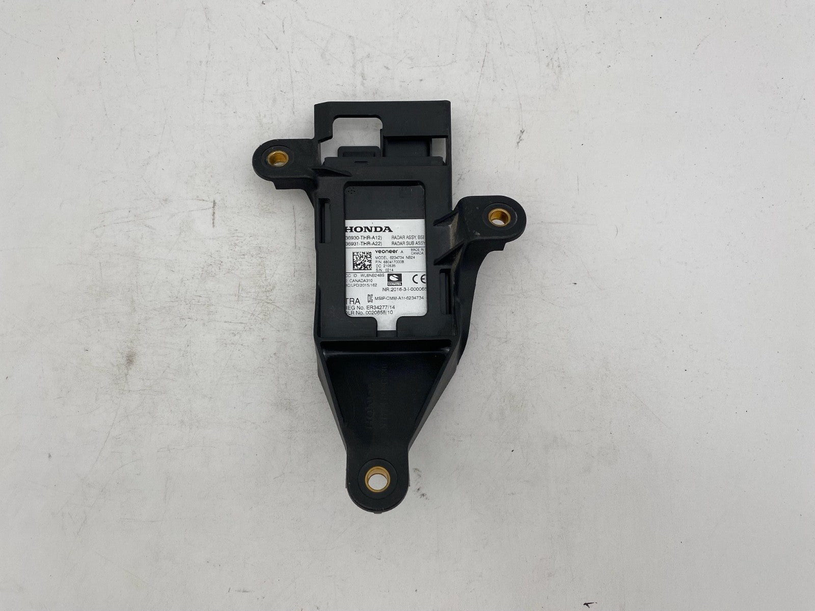 2018-2022 Honda Odyssey Passenger Blind Spot Sensor Radar Module 36930-THR-A12