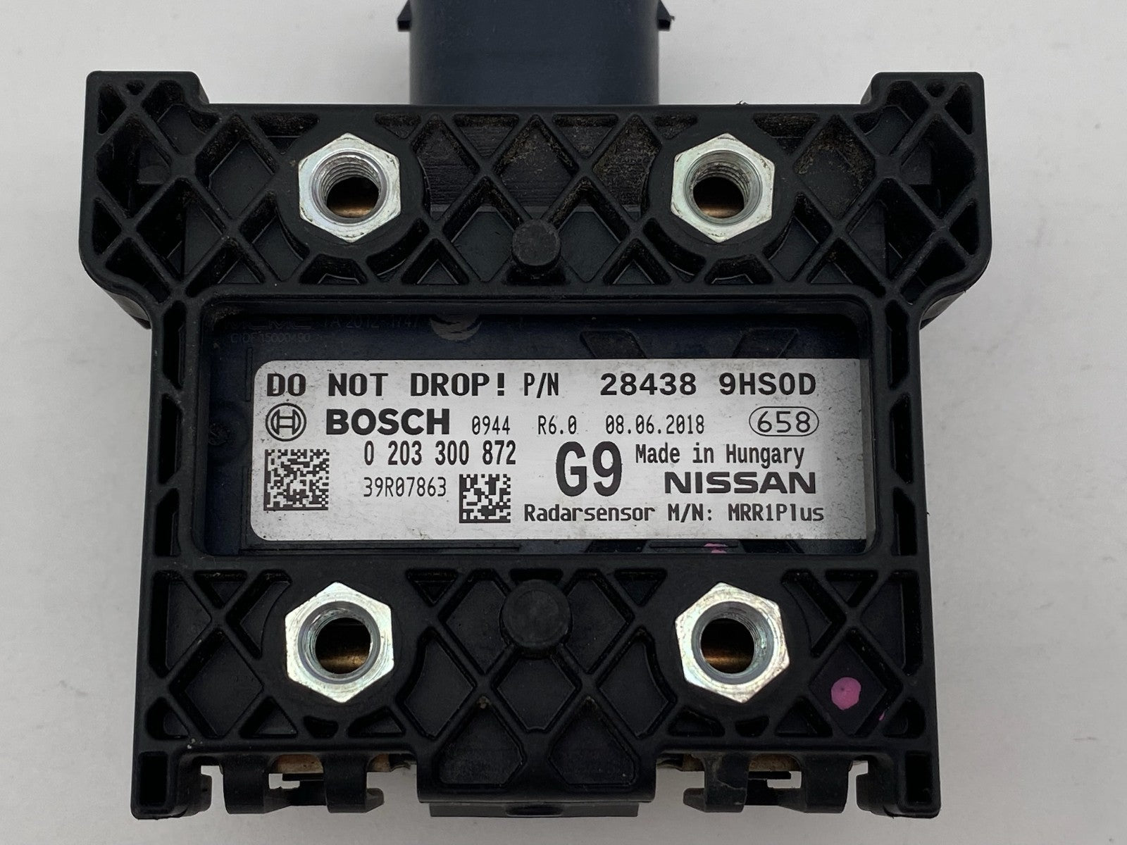 2015–2018 Nissan Altima Adaptive Cruise Control Radar Sensor OEM 28438-9HS0D