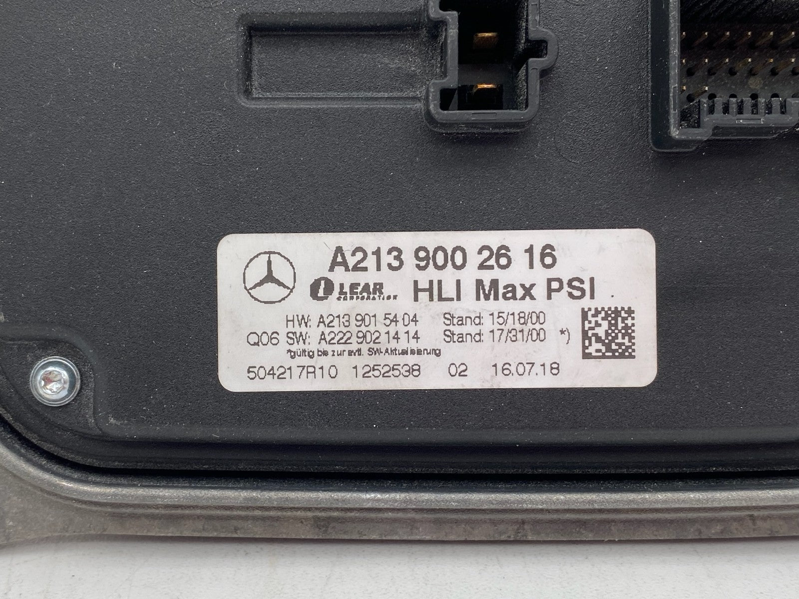 2015-2026 Mercedes C63 E63 GLC300 LED Headlight Control Module A 213 900 26 16