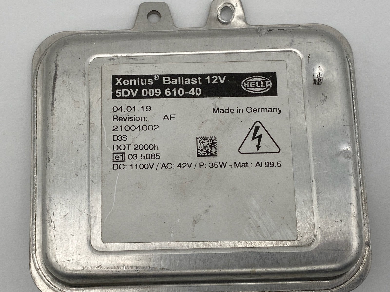 2015-2018 Porsche Cayenne Xenon HID Headlight Ballast Control Module 5DV 009 610
