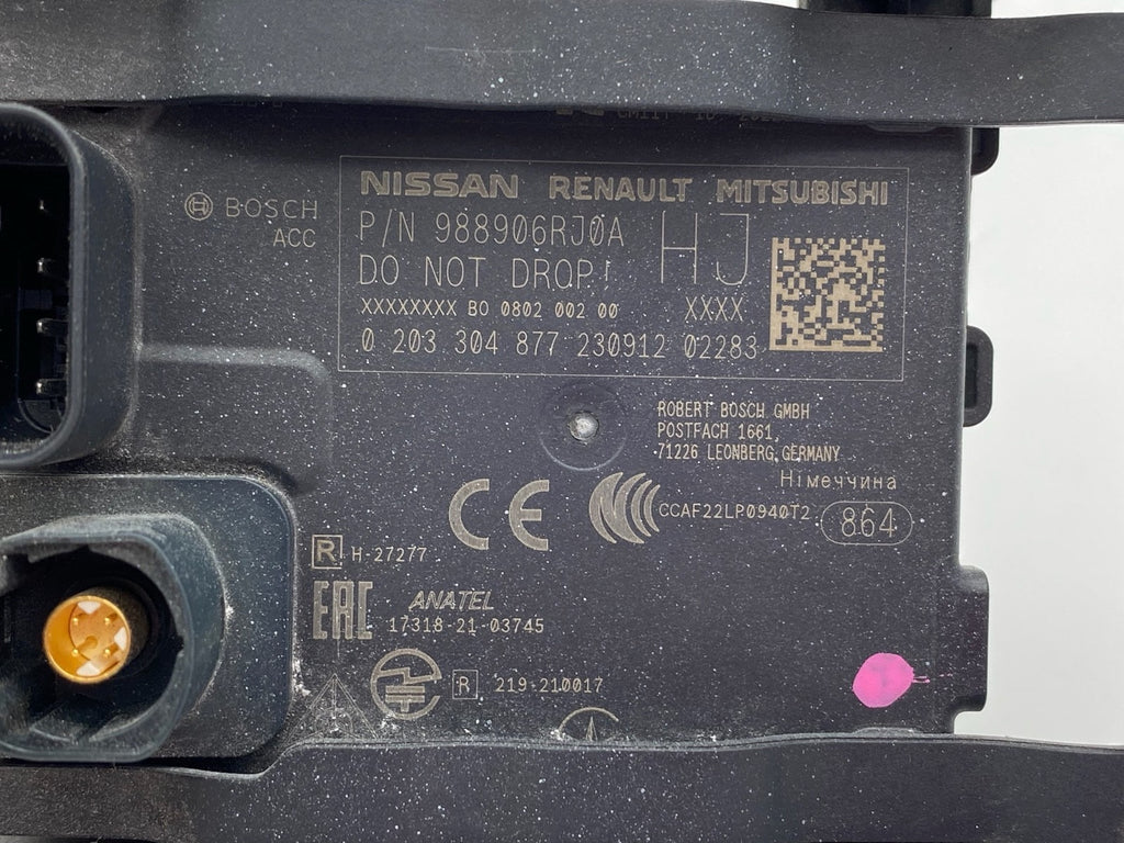 2021-2025 Nissan Rogue Front Cruise Control Distance Radar Sensor 98890-6RJ0A