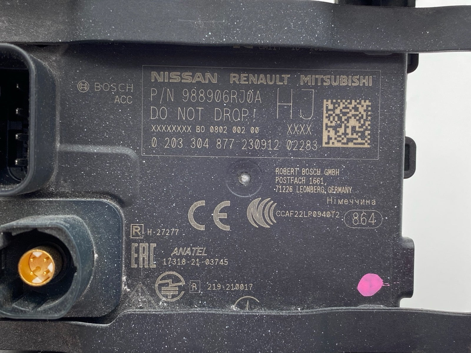 2021-2025 Nissan Rogue Front Cruise Control Distance Radar Sensor 98890-6RJ0A