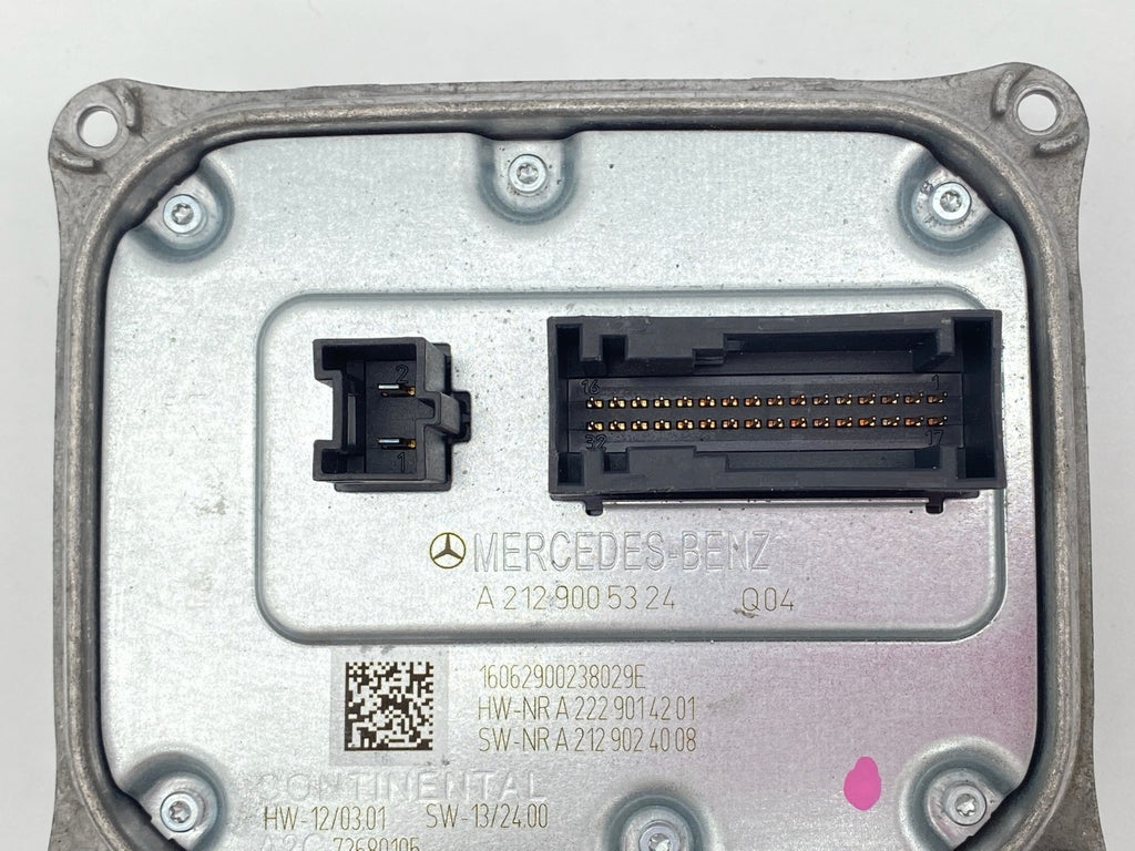 2014-2017 Mercedes E-Class LED Headlight Ballast Control Module A 212 900 53 24
