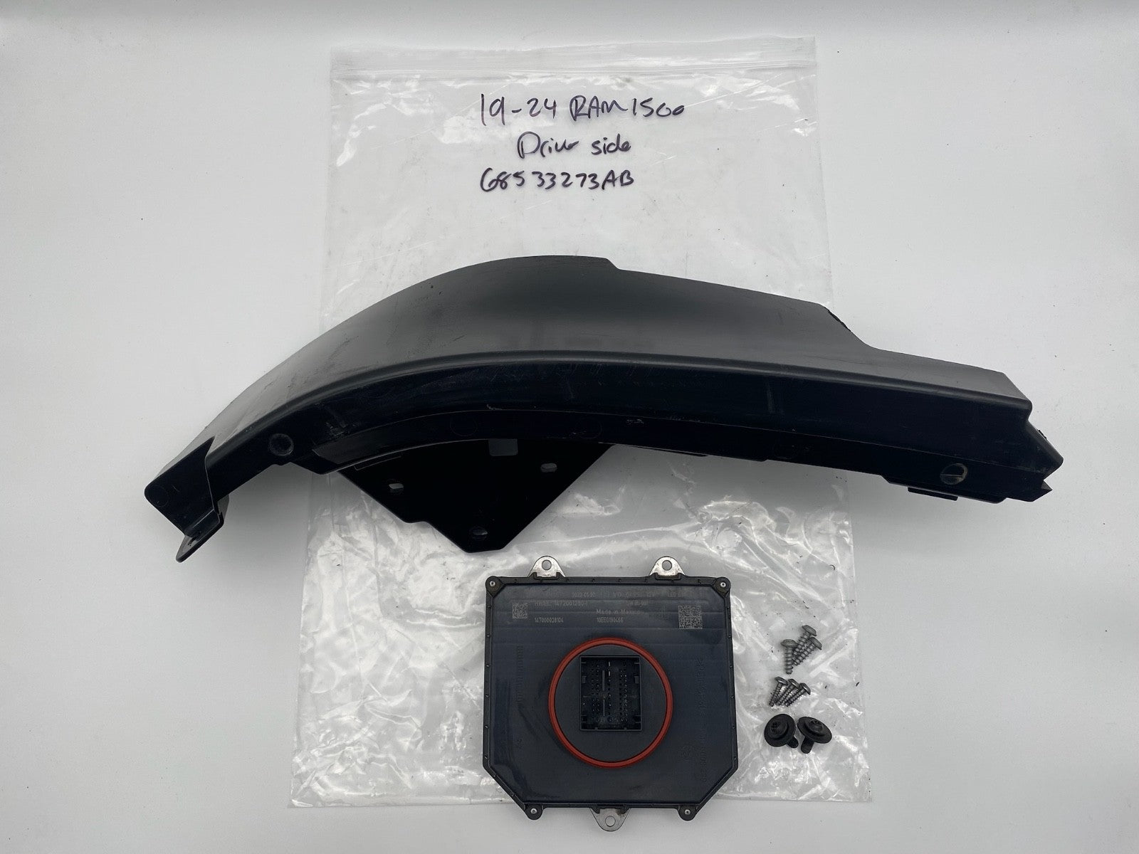 2018-2023 RAM 1500 Driver LED Headlight Ballast Control Module w/ Bracket OEM