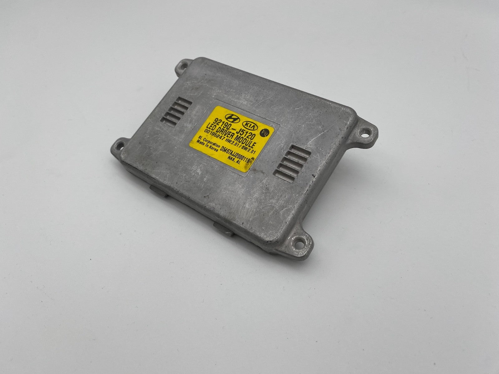 2018-2021 Kia Stinger Full LED Headlight Ballast Control Module OEM 92190-J5120