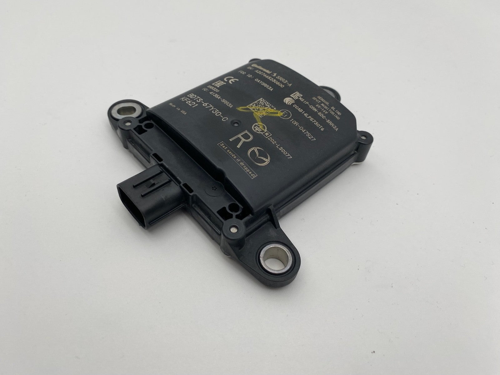 2019-2023 MAZDA CX-30 REAR BLIND SPOT RADAR SENSOR MODULE OEM BDTS-67Y30-C