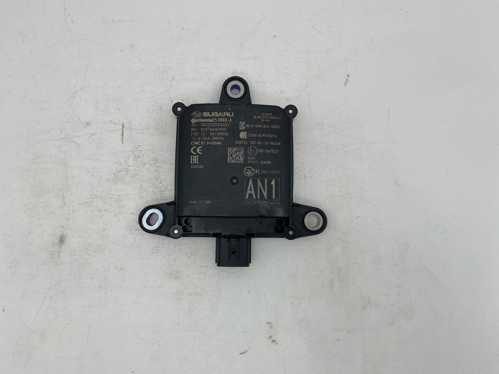 2019-2024 Subaru Legacy Outback Rear Blind Spot Radar Object Sensor 87611-AN00B