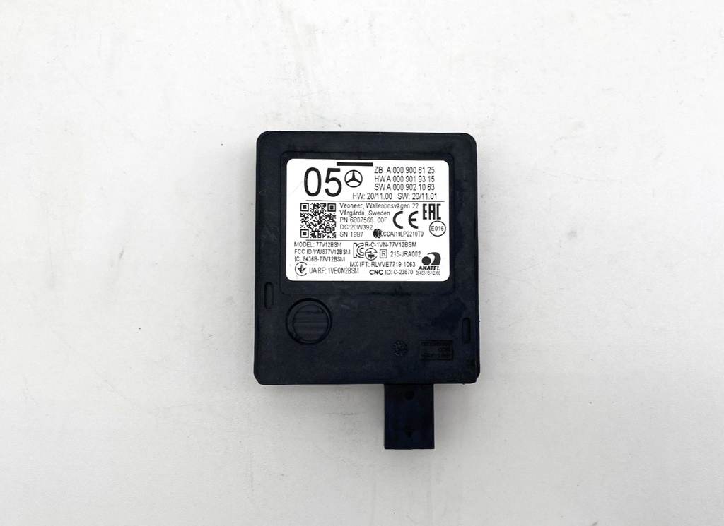 2021 2022 2023 Mercedes Benz W213 Rear Blind Spot Monitor Sensor A 000 900 61 25
