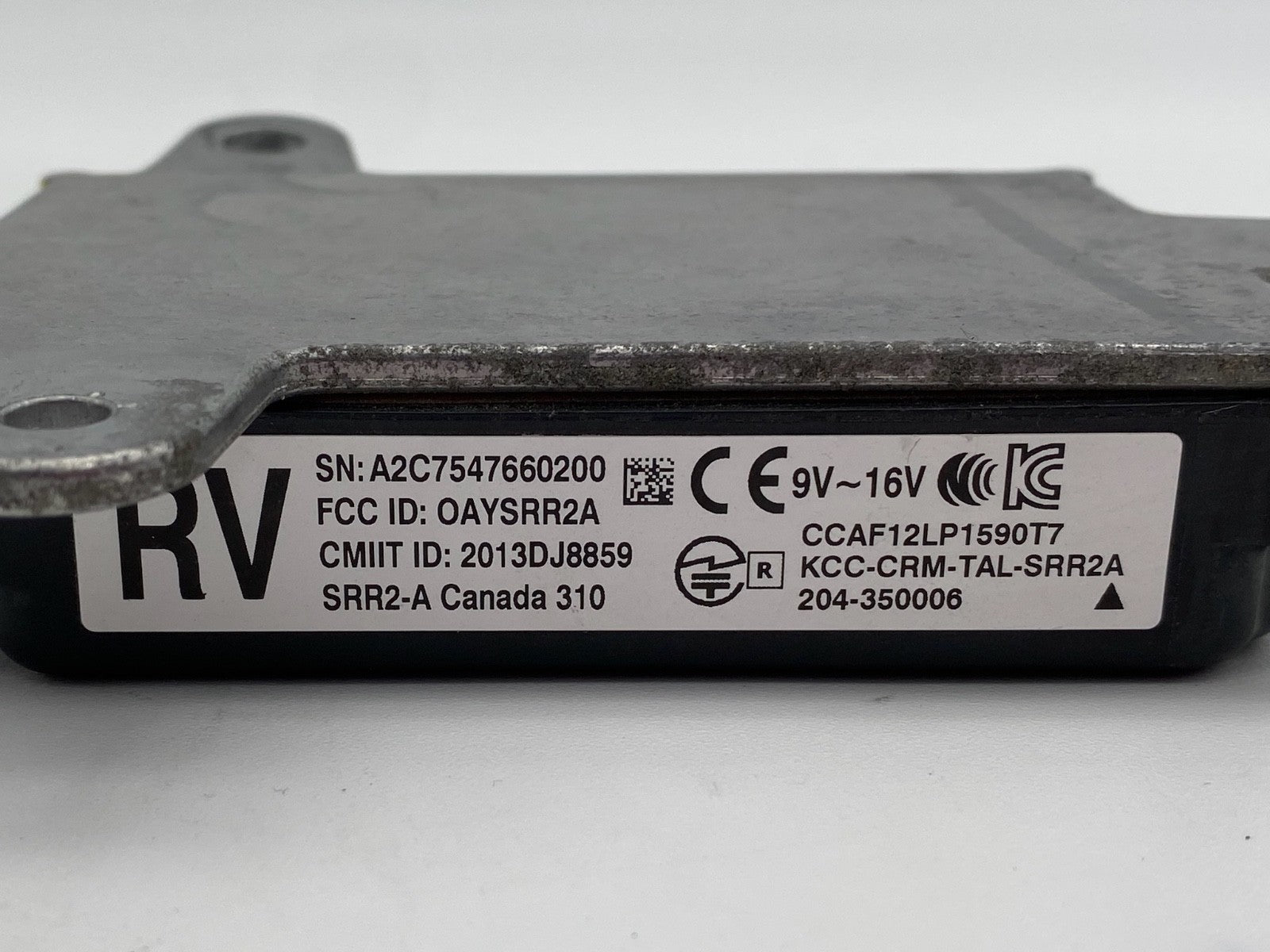 2016 2017 2018 Toyota RAV4 Blind Spot Monitor Radar Sensor OEM 88162-0W381