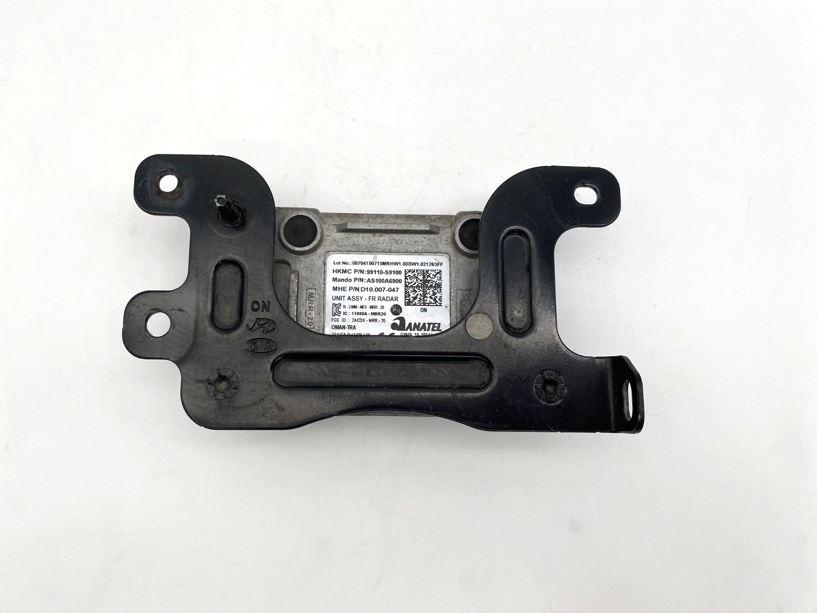 2020 2021 KIA TELLURIDE FRONT RADAR SENSOR W/BRACKET 99110-S9100