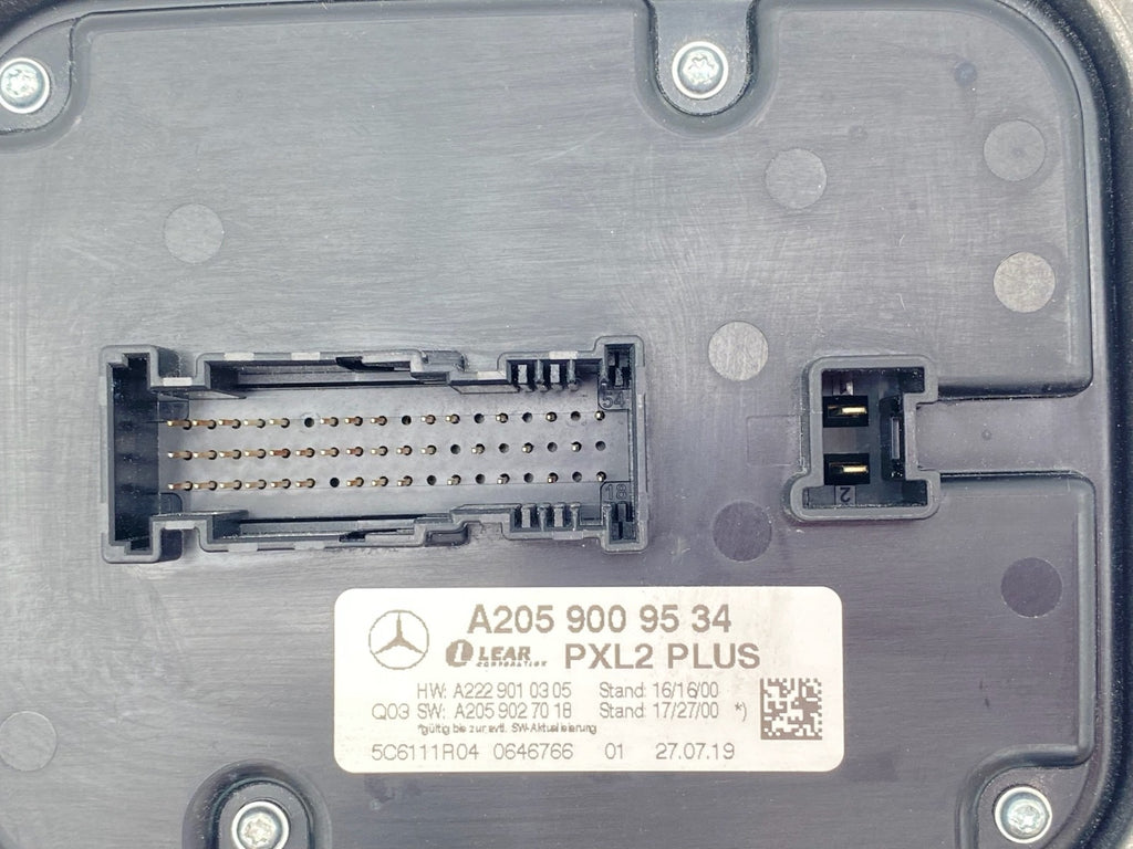 2015-2025 Mercedes GLE GLC CLS LED Headlight Control Module Ballast A2059009534