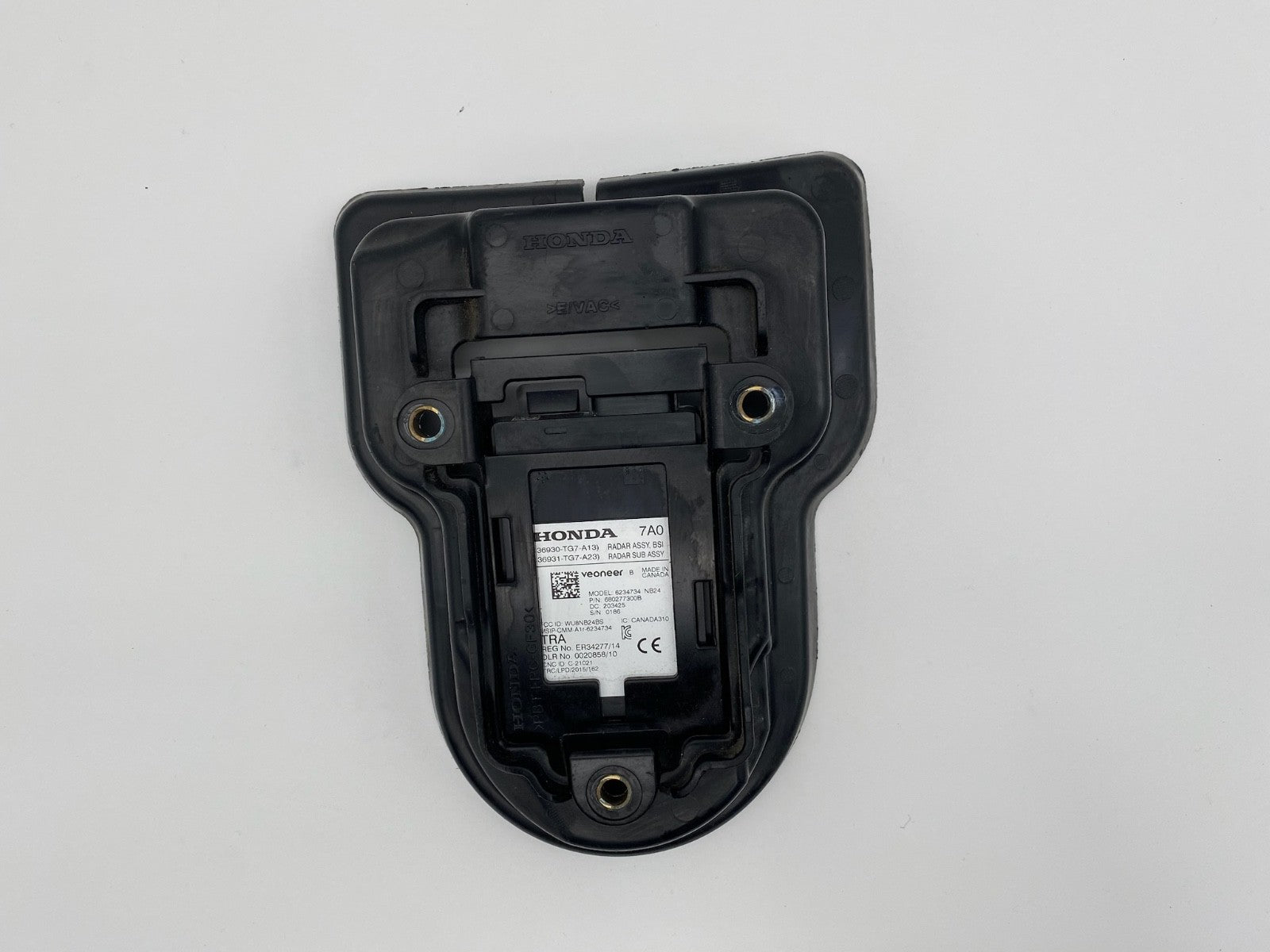 2019-2022 Honda Pilot Rear Passenger Blind Spot Radar Sensor RH 36930-TG7-A13