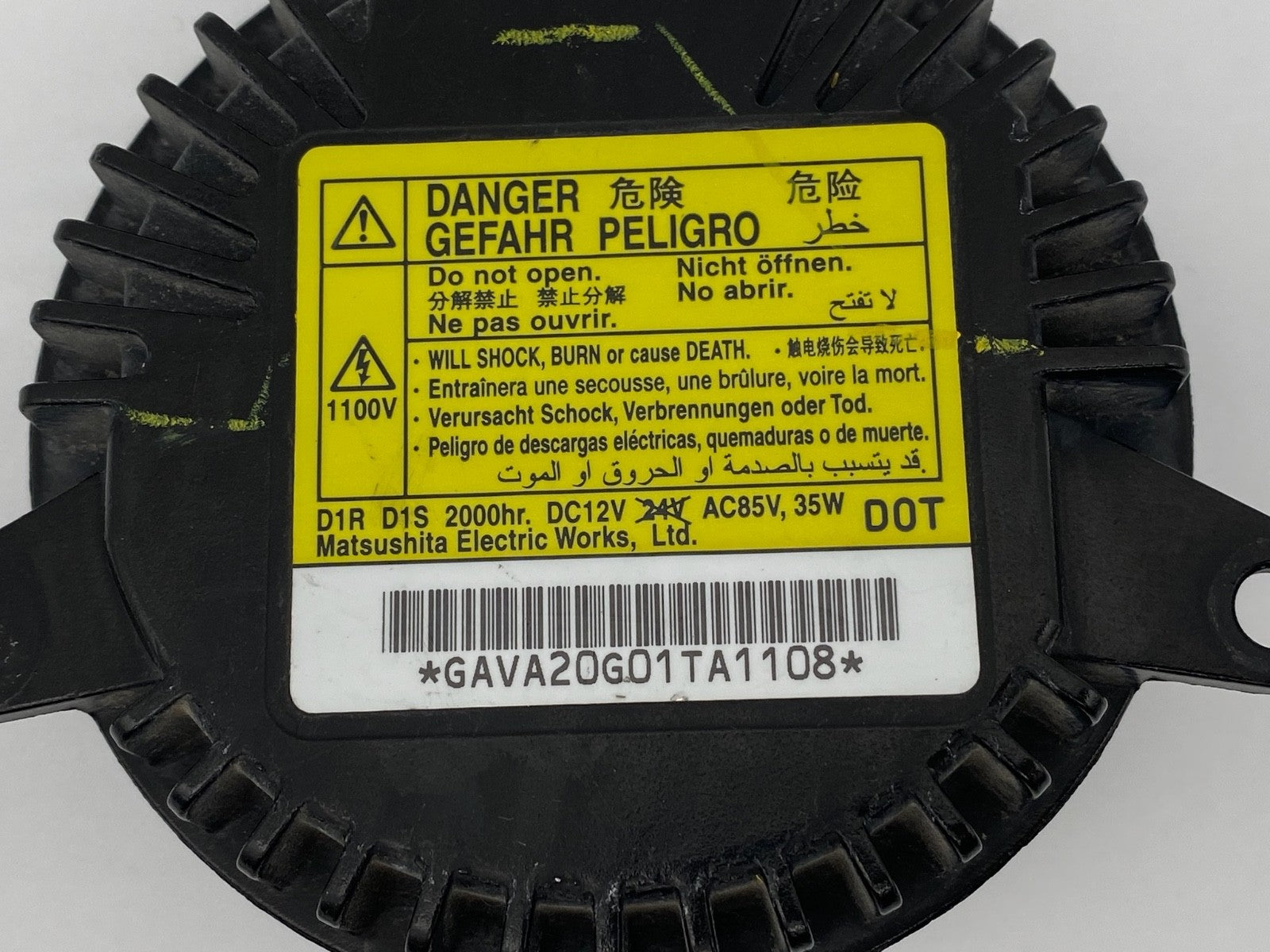 2010-2013 Chevrolet Camaro Xenon HID Headlight Ballast Control Module 25794777
