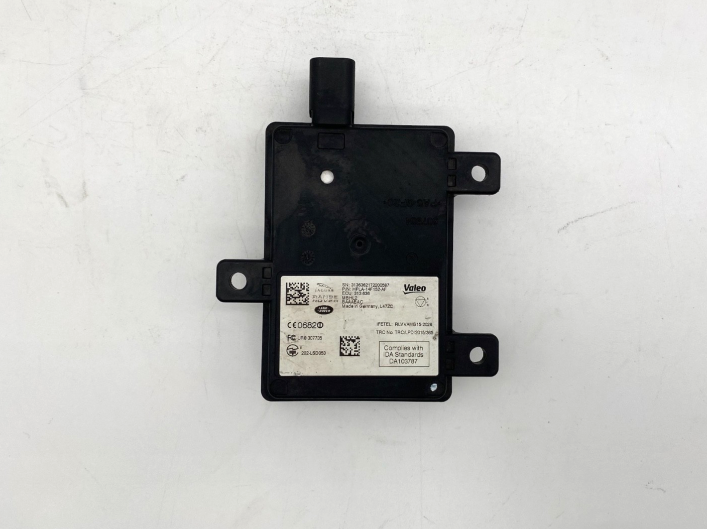 2017 RANGE ROVER L405 REAR BLIND SPOT RADAR SENSOR CONTROL MODULE HPLA14F152AF