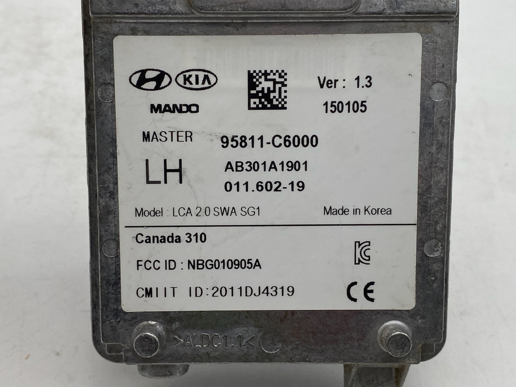 2015-2018 KIA SORENTO BLIND SPOT MONITOR SENSOR DRIVER LH MODULE OEM 95811-C6000