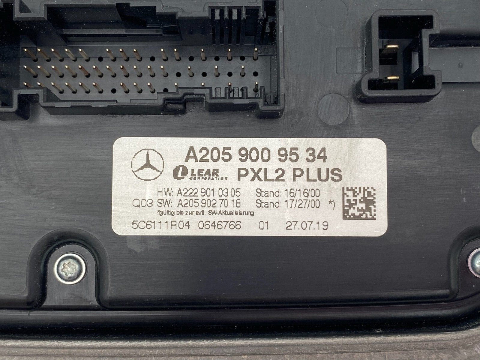 2015-2025 Mercedes GLE GLC CLS LED Headlight Control Module Ballast A2059009534