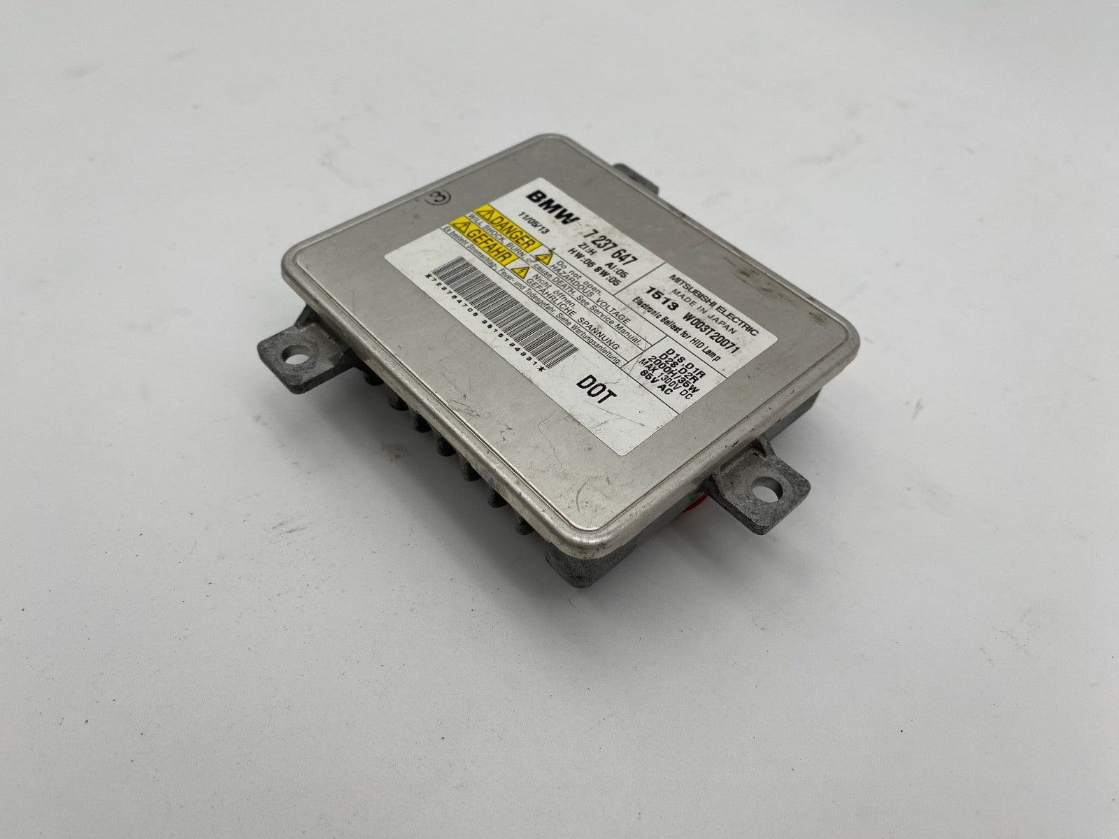 2009-2012 BMW E90 E91 3 Series Xenon Ballast HID D1S Control Module 7 237 647