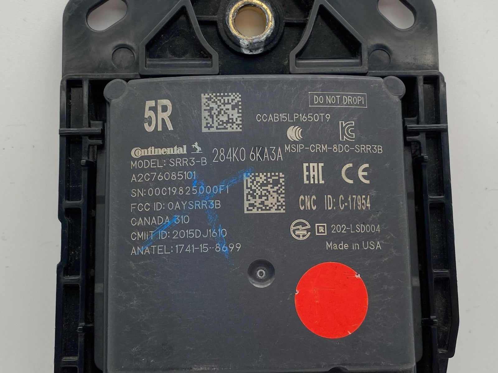 2017-2020 Nissan Pathfinder RH Rear Blind Spot Monitor Radar Sensor 284K0 6KA3A