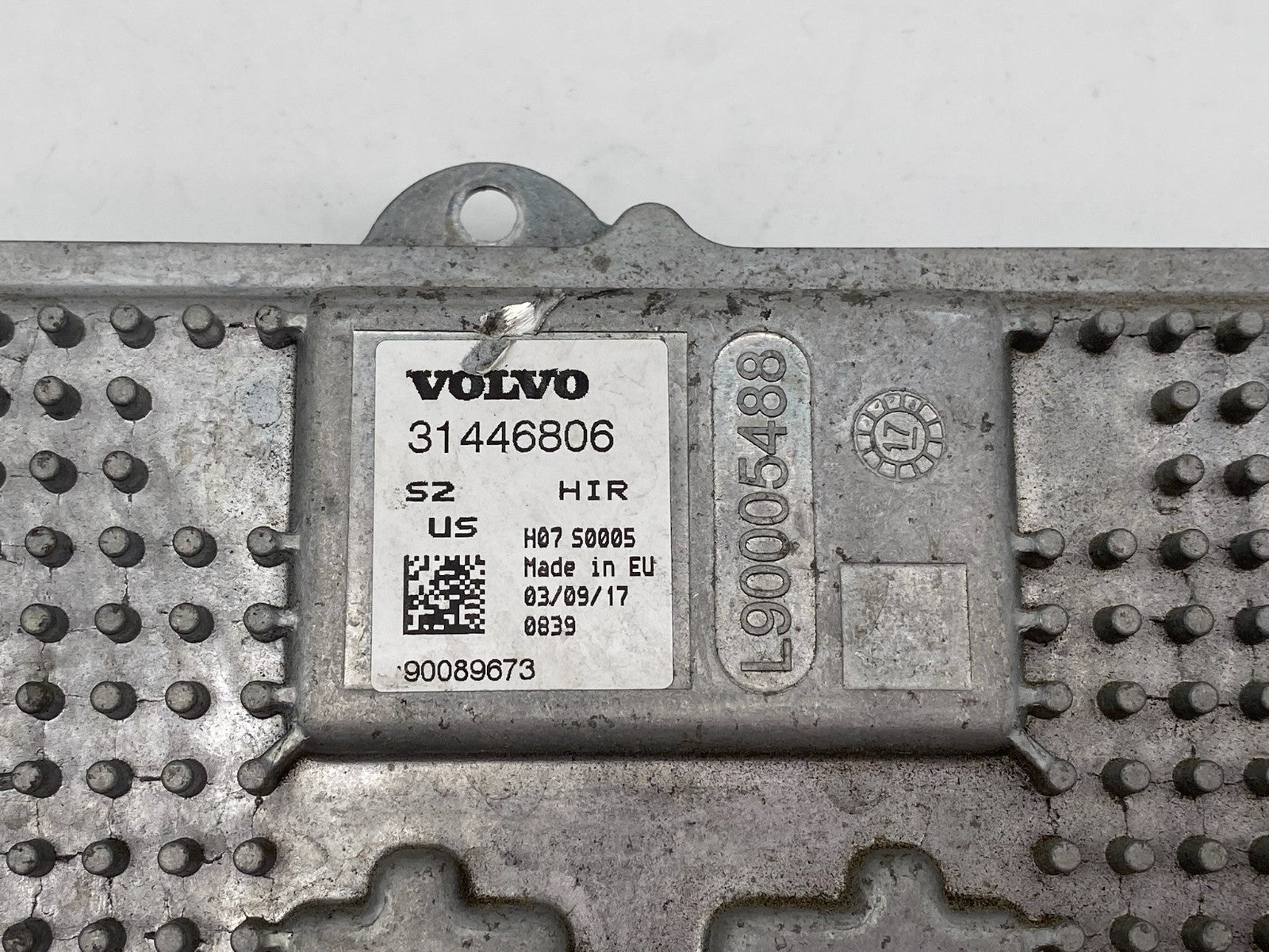 2016 2017 2018 2019 Volvo XC90 LED Headlight Ballast Control Module OEM 31446806