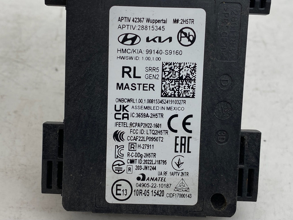 2020-2025 KIA TELLURIDE REAR LH LEFT BLIND SPOT RADAR SENSOR MODULE 99140-S9160