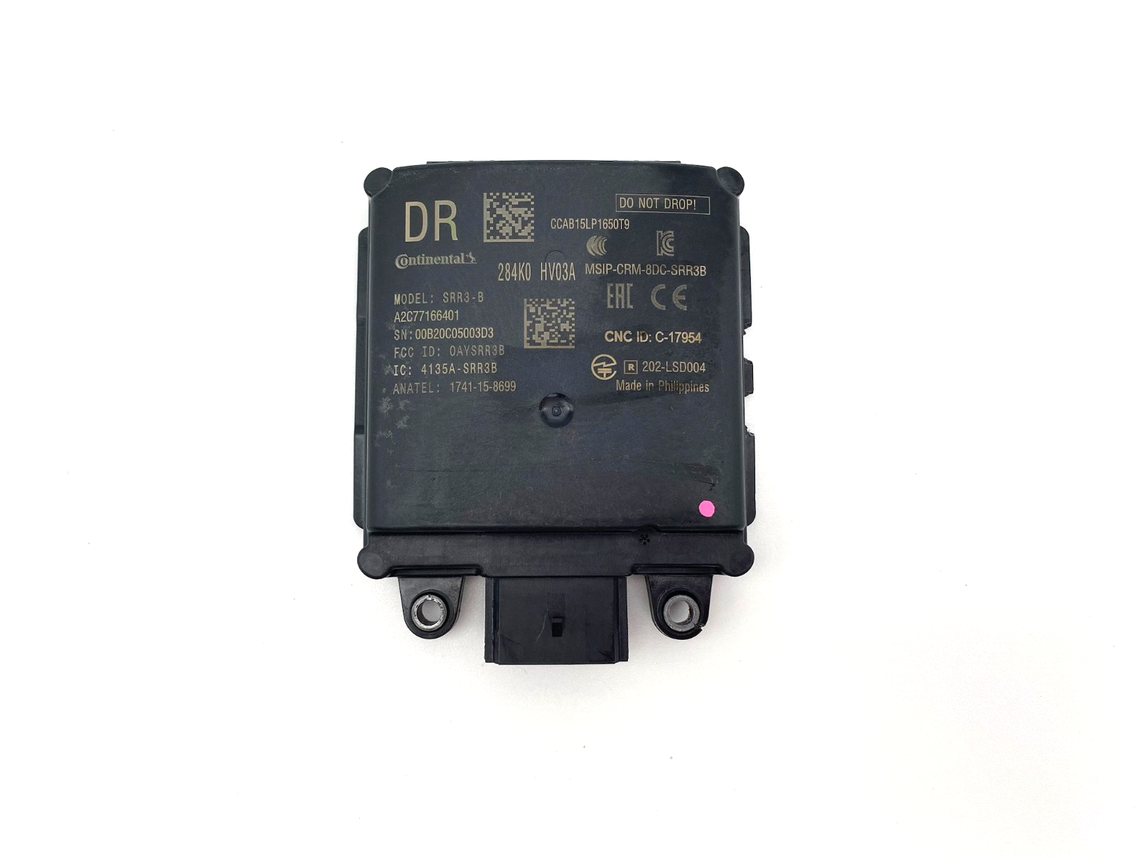 2019-2022 Nissan Rogue Sport Passenger Blind Spot Radar Sensor Rear 284K0-HV03A